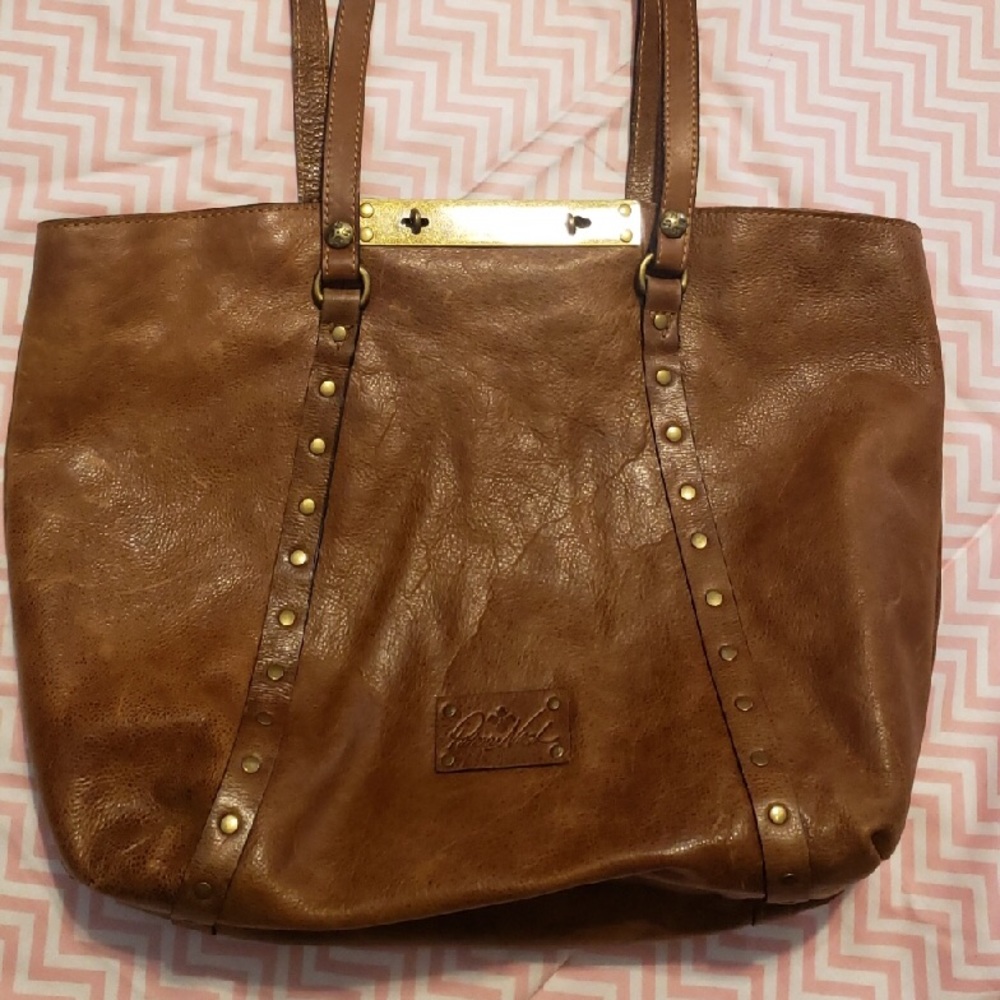 Price Reduced. Parricia Nash Leather Tote
